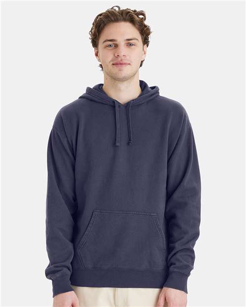 ComfortWash by Hanes Unisex Garment-Dyed Hooded Sweatshirt GDH450 - Anchor Slate