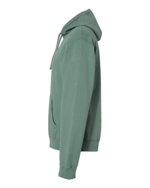 ComfortWash by Hanes Unisex Garment-Dyed Hooded Sweatshirt GDH450 - Cypress Green