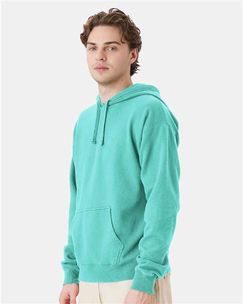 ComfortWash by Hanes Unisex Garment-Dyed Hooded Sweatshirt GDH450 - Mint