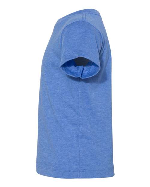 BELLA + CANVAS Toddler Jersey Tee 3001T - Heather Columbia Blue
