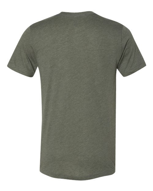 BELLA + CANVAS Triblend Tee 3413 - Military Green Triblend