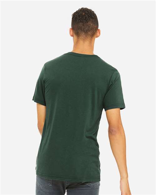 BELLA + CANVAS Triblend Tee 3413 - Solid Forest Triblend