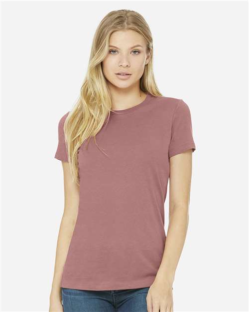 BELLA + CANVAS Women's Slim Fit Tee 6004 - Mauve