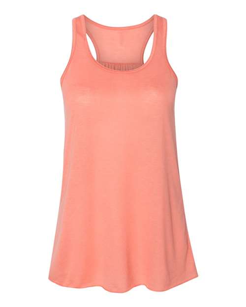 BELLA + CANVAS Women's Flowy Racerback Tank 8800 - Sunset