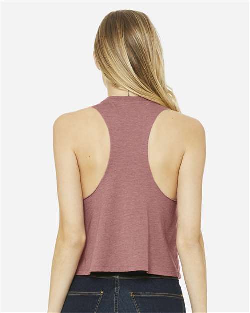 BELLA + CANVAS Women's Racerback Crop Tank 6682