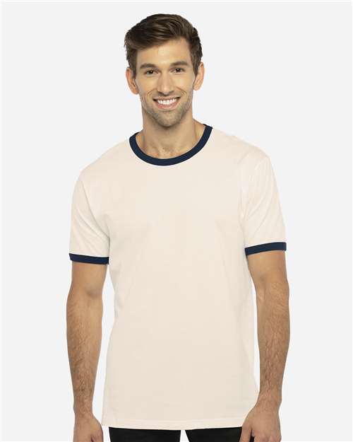 Next Level Unisex Cotton Ringer T-Shirt 3604