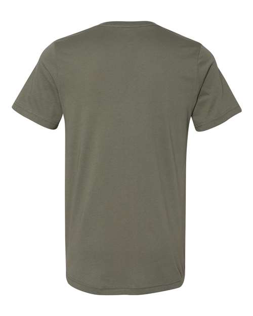 BELLA + CANVAS Unisex Jersey V-Neck Tee 3005 - Military Green