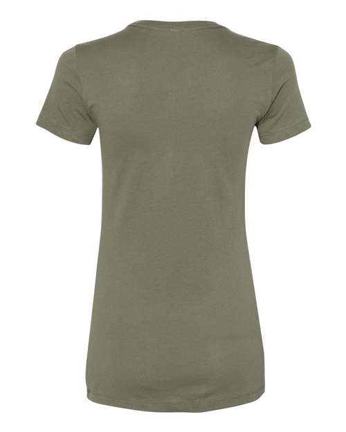 BELLA + CANVAS Women's Slim Fit Tee 6004 - Military Green