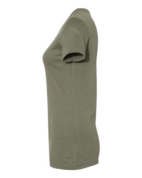 BELLA + CANVAS Women's Slim Fit Tee 6004 - Military Green