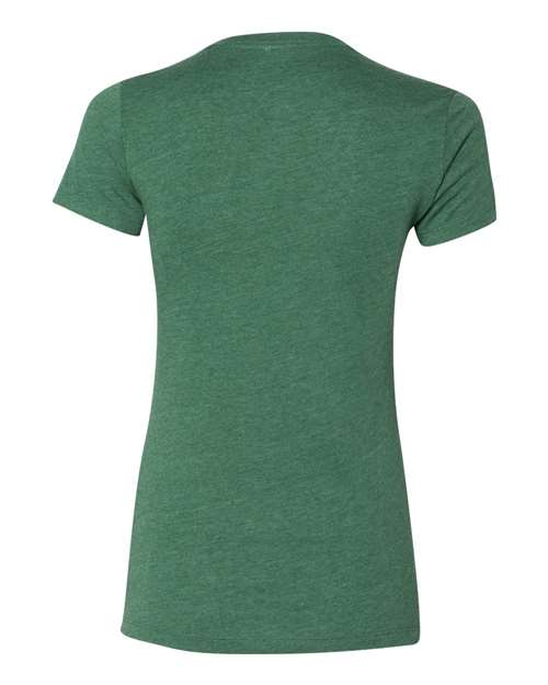 BELLA + CANVAS Women's Slim Fit Tee 6004 - Heather Grass Green