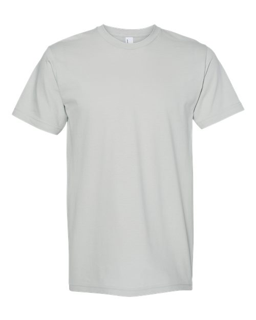 American Apparel Unisex Fine Jersey Tee 2001 - New Silver