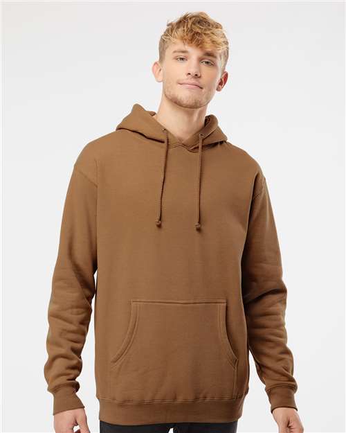 Independent Trading Co. Unisex Heavyweight Hooded Sweatshirt IND4000 - Saddle