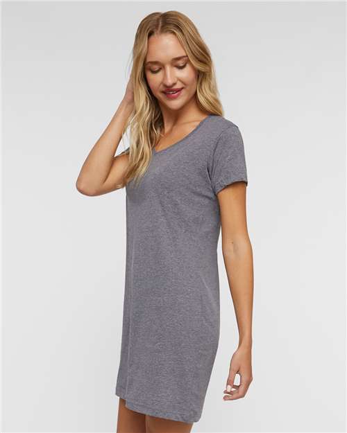 LAT Women's Fine Jersey V-Neck Coverup 3522