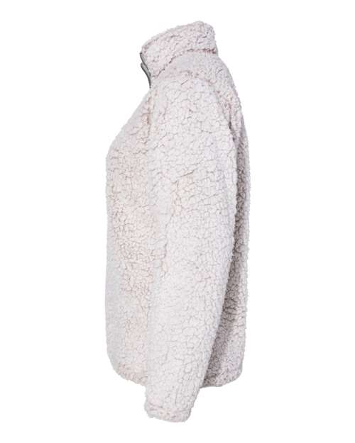 J. America Women’s Epic Sherpa Quarter-Zip Pullover 8451