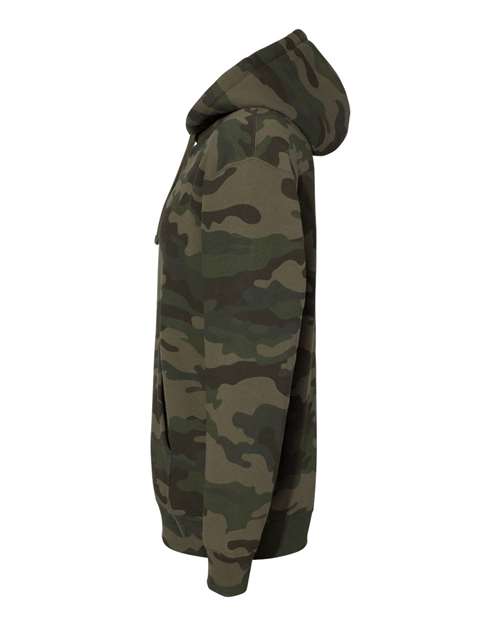 Independent Trading Co. Unisex Heavyweight Hooded Sweatshirt IND4000 - Forest Camo
