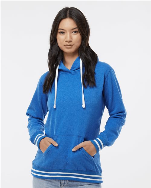 J. America Women’s Relay Hooded Sweatshirt 8651