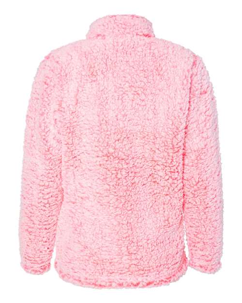 J. America Women’s Epic Sherpa Quarter-Zip Pullover 8451