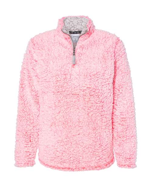 J. America Women’s Epic Sherpa Quarter-Zip Pullover 8451