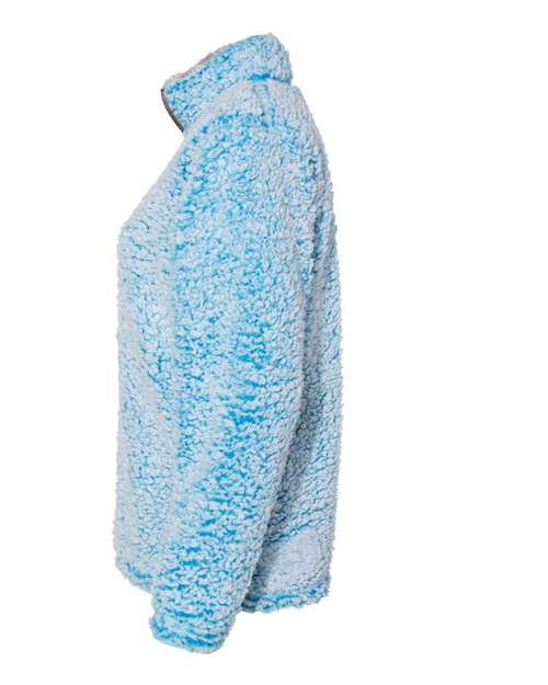 J. America Women’s Epic Sherpa Quarter-Zip Pullover 8451