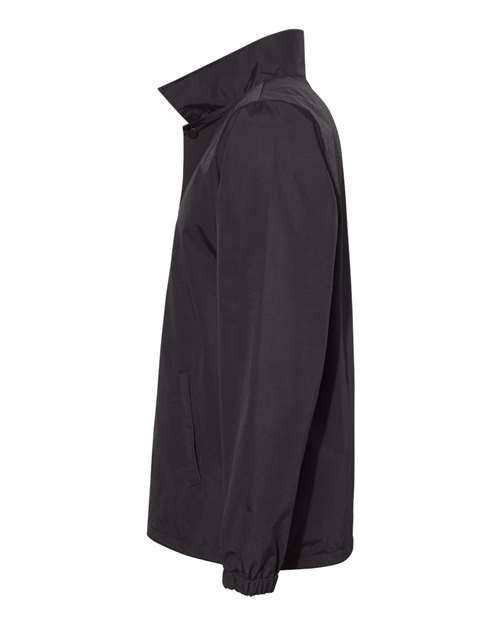 Independent Trading Co. Men's Water-Resistant Windbreaker Coach’s Jacket EXP99CNB