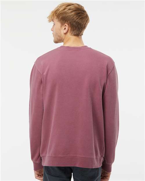 Independent Trading Co. Unisex Midweight Pigment-Dyed Crewneck Sweatshirt PRM3500