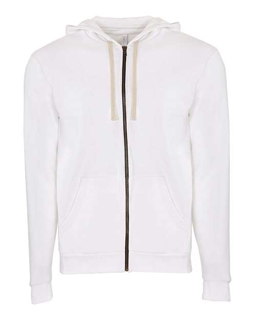 Next Level Unisex Santa Barbara Full-Zip Hoodie Sweatshirt 9602