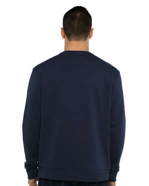 Next Level Unisex Santa Barbara Pocket Crewneck Sweatshirt 9001