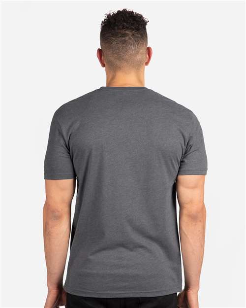 Next Level Sueded T-Shirt 6410 - Heather Metal
