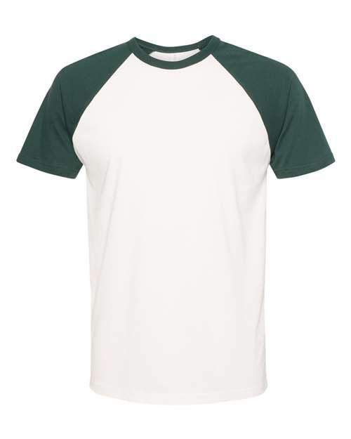 Next Level Unisex Cotton Raglan T-Shirt 3650