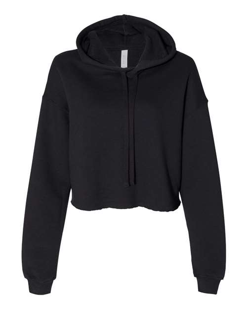 BELLA + CANVAS Women's Crop Fleece Hoodie Sweatshirt 7502