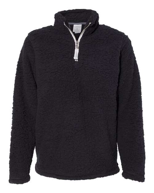 J. America Women’s Epic Sherpa Quarter-Zip Pullover 8451