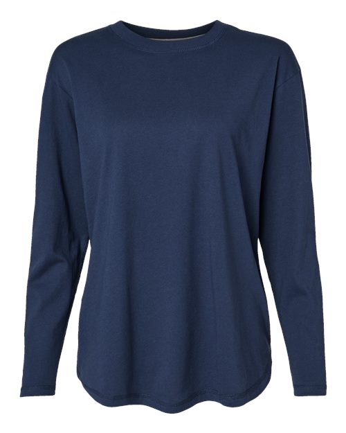 LAT Women's Fine Jersey Long Sleeve Tee 3508