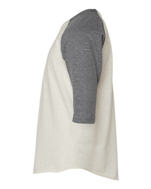 LAT Youth Baseball Fine Jersey Three-Quarter Sleeve Tee 6130