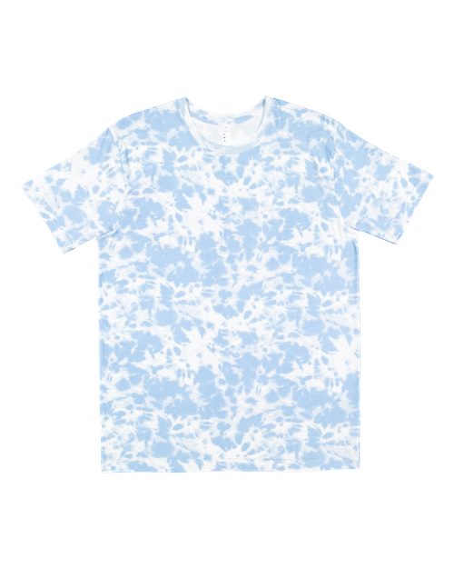 LAT Unisex Fine Jersey Tee 6901 - Sky Tie Dye