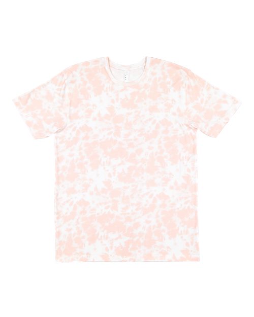 LAT Unisex Fine Jersey Tee 6901 - Rose Tie Dye