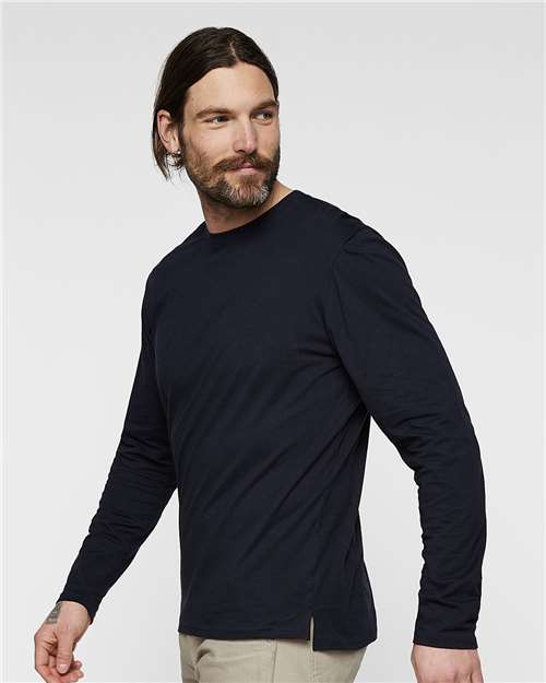 LAT Men's Fine Jersey Long Sleeve Tee 6918