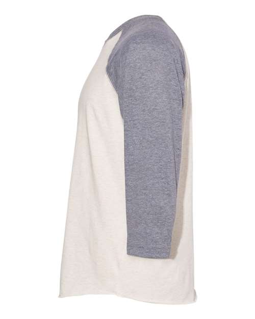 LAT Men's Baseball Fine Jersey Three-Quarter Sleeve Tee 6930