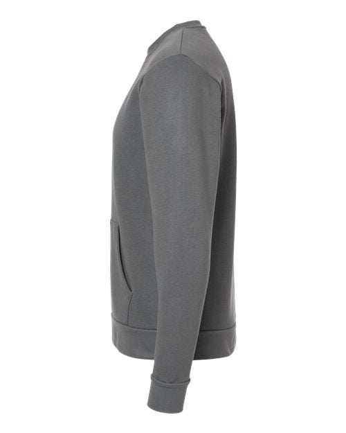 Next Level Unisex Santa Barbara Pocket Crewneck Sweatshirt 9001