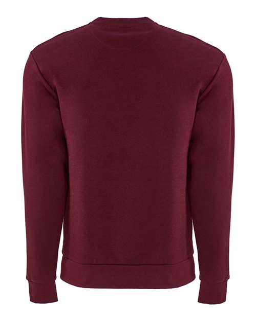 Next Level Unisex Santa Barbara Pocket Crewneck Sweatshirt 9001