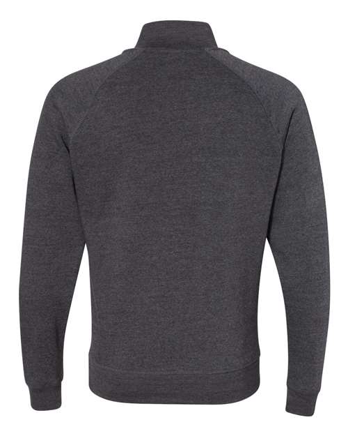 J. America Men's Triblend Quarter-Zip Sweatshirt 8869