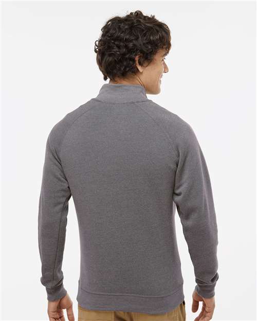 J. America Men's Triblend Quarter-Zip Sweatshirt 8869