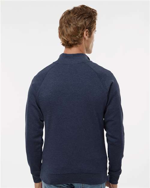 J. America Men's Triblend Quarter-Zip Sweatshirt 8869