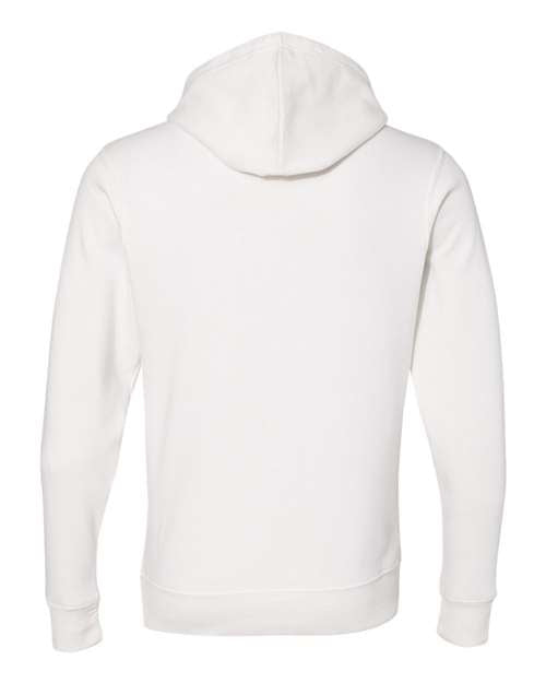 J. America Men's Triblend Fleece Hooded Sweatshirt 8871 - Antique White Triblend