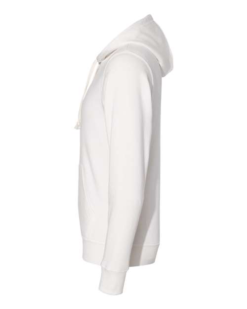 J. America Men's Triblend Fleece Hooded Sweatshirt 8871 - Antique White Triblend