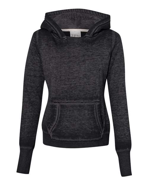 J. America Women's Zen Fleece Hooded Sweatshirt 8912