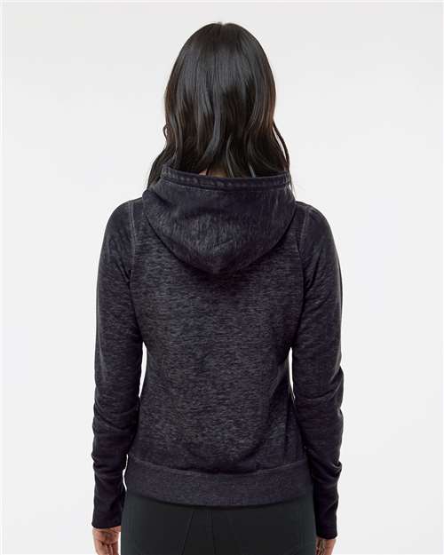 J. America Women's Zen Fleece Hooded Sweatshirt 8912