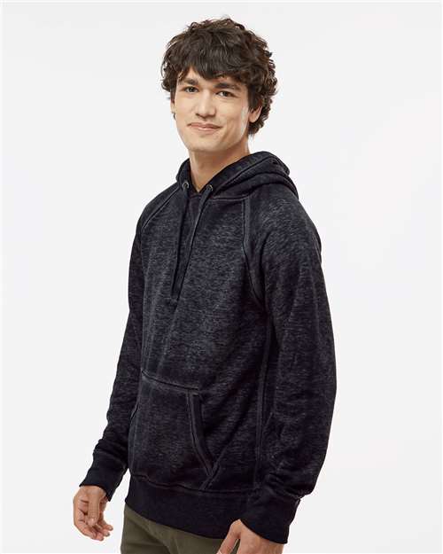 J. America Men's Vintage Zen Fleece Hooded Sweatshirt 8915