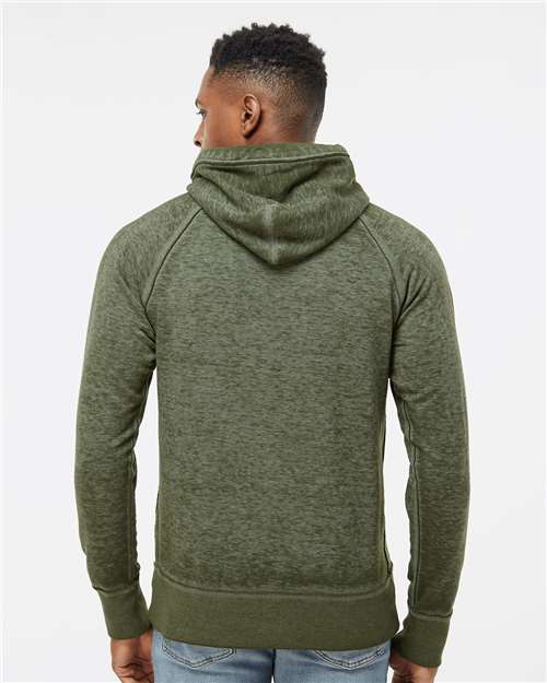 J. America Men's Vintage Zen Fleece Hooded Sweatshirt 8915