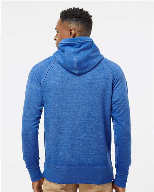 J. America Men's Vintage Zen Fleece Hooded Sweatshirt 8915