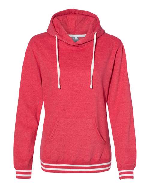 J. America Women’s Relay Hooded Sweatshirt 8651